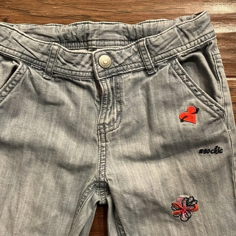 Gymboree Girl’s Embroidered Jeans Size 6